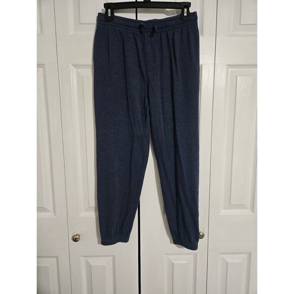 Athletic works xl 14-16 kids blue jogger style sweatpants - Picture 1 of 7